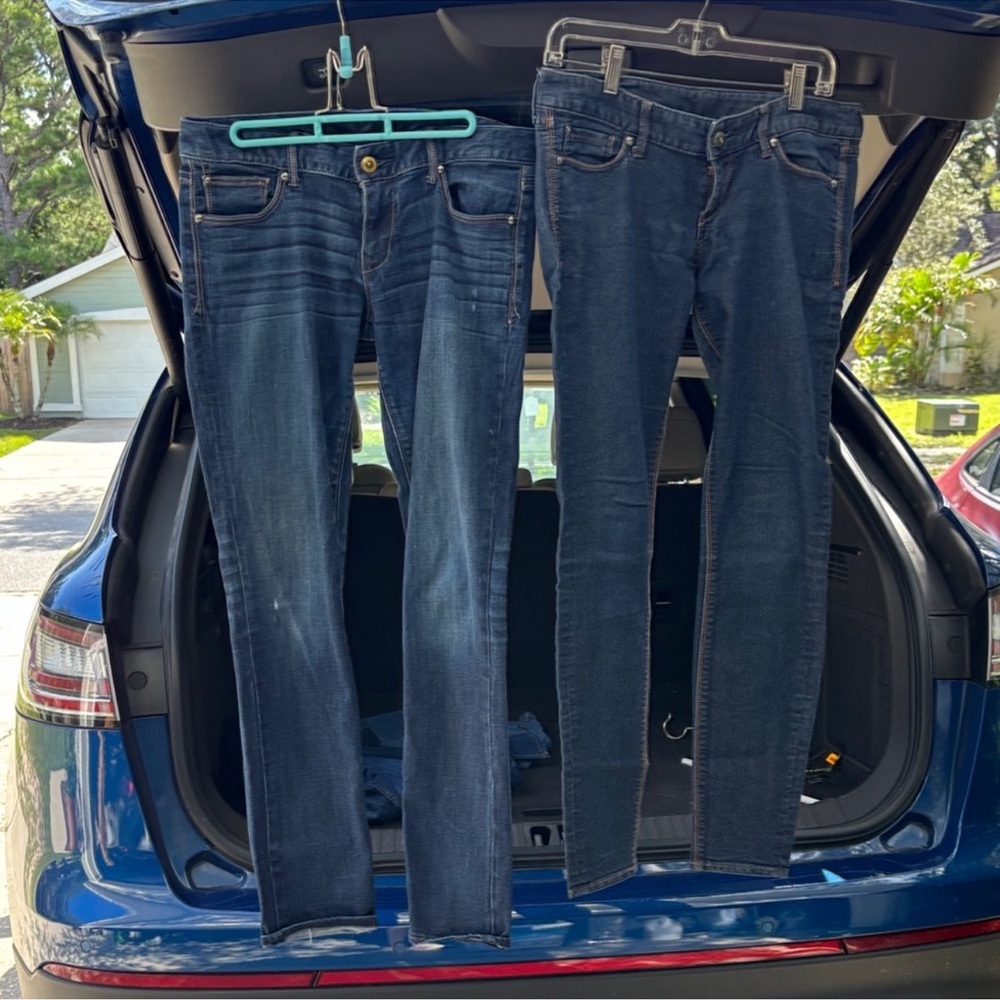 2 Express Indigo Skinny Jeans